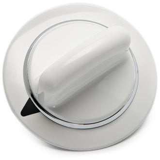 GE WE1M654 Replacement Part Dryer Knob White for sale online